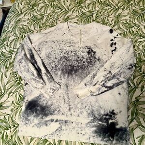 Lululemon Perfectly Oversized Crew Marble Dye, 6 MINT Condition